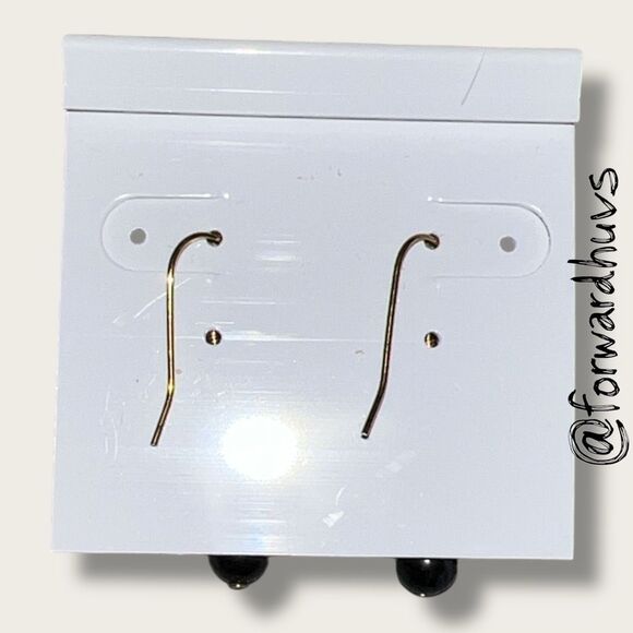 Bundle Sale 3 for $15 | Hand Crafted Black Bead Dangle Earrings - Picture 4 of 6